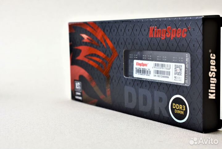 KingSpec DDR3 1600 MHz 8 GB dimm