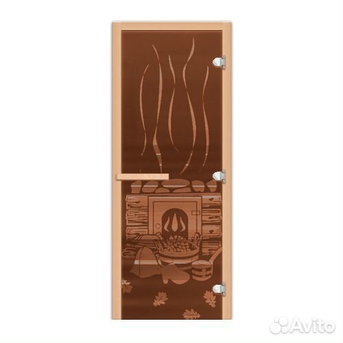 Дверь Для Сауны 1.9х0.7 Банька