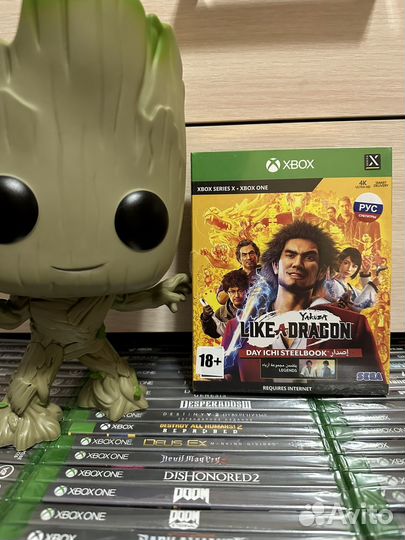 Yakuza: Like a Dragon (Steelbook) - новый (Xbox)