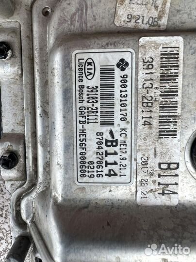 Эбу Solaris 1 g4fc МКПП 2011-2017