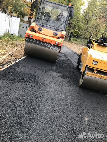 Укладка асфальта