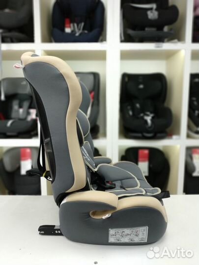 Автокресло 9-36кг isofix Kids Planet Sputnik бежев