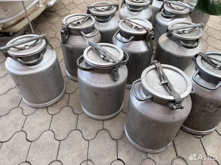 Фляга алюминиевая бу 40л