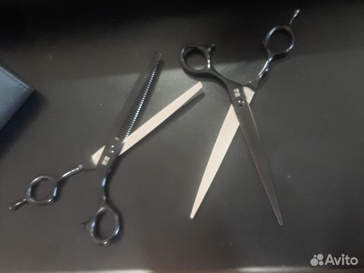 Набор ножниц dewal barber style neon