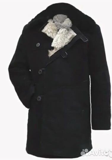 Армейский тулуп бекеша меховая