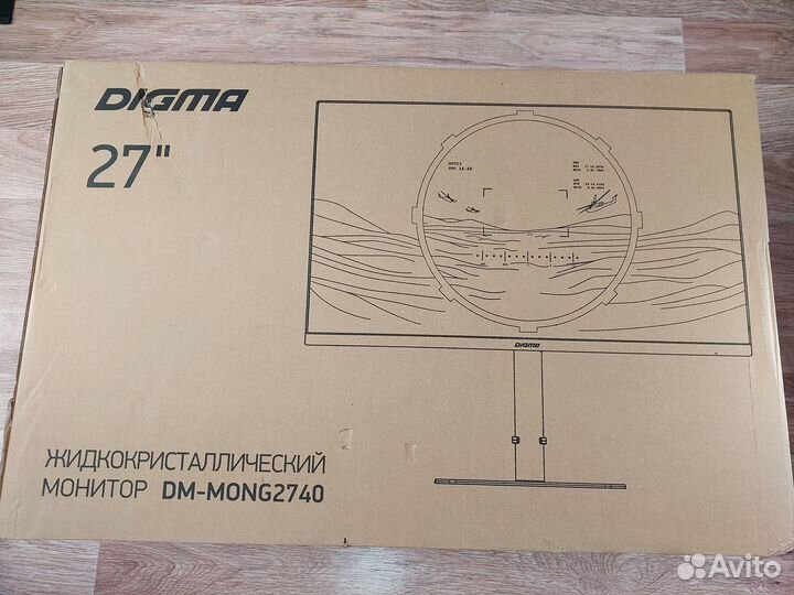 Монитор Игровой Digma 27