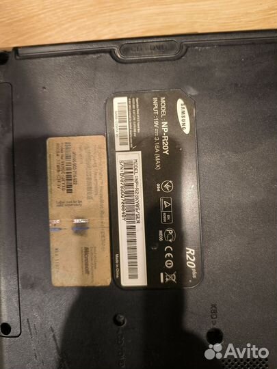 Ssamsung np-r20y