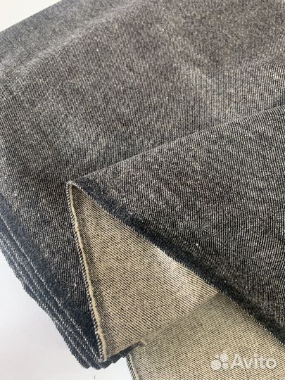 Отрез джинсовая ткань