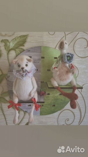 Гусь обнимусь, кошка Пуся