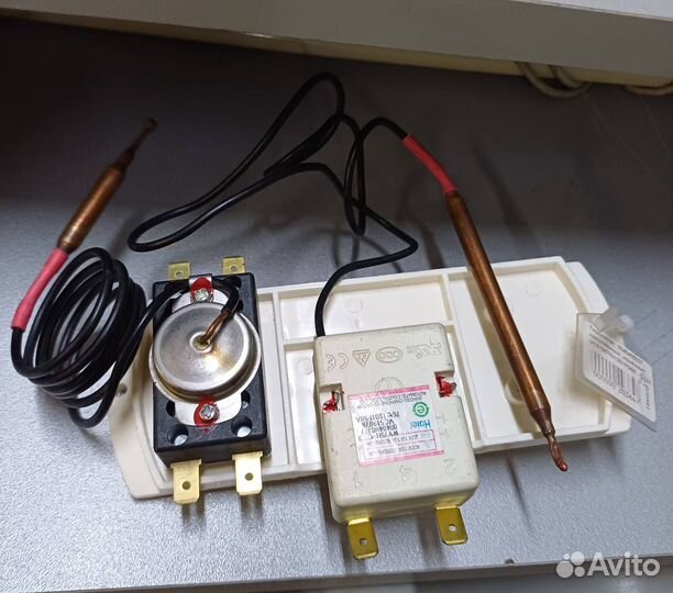 Термостат водонагревателя 75*C + аварийный 92*C, h