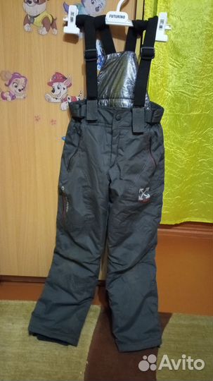 Зимние брюки для девочек 128