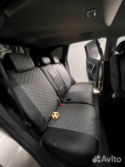 Автомобильные чехлы экокожа ромб