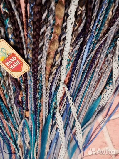 Комплект де косы и де дреды