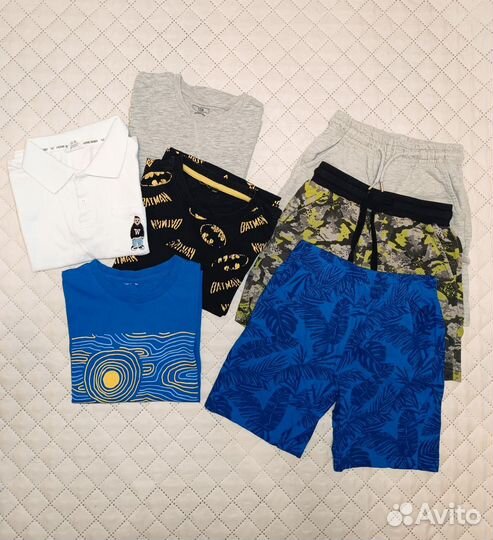 Вещи пакетом на мальчика 110 116