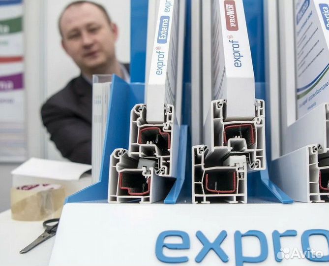 Окно пластиковое 2 створки