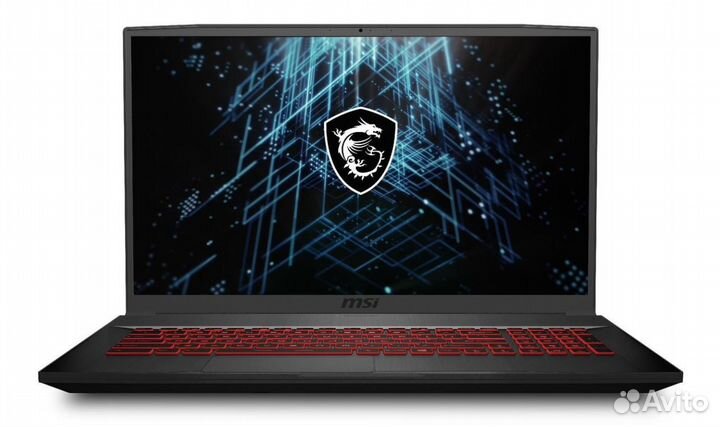 MSI 17.3/144 i5-10500H 6я12п RTX3050Ti 8Gb 256+1Tb