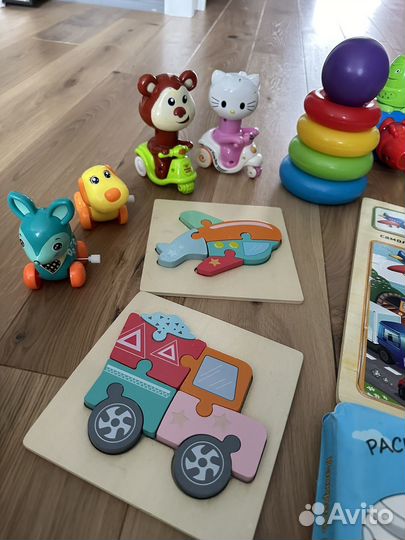 Развивающие игрушки пакетом от 1 года