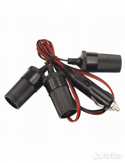 Разветвитель прикуривателя 3 гнезда