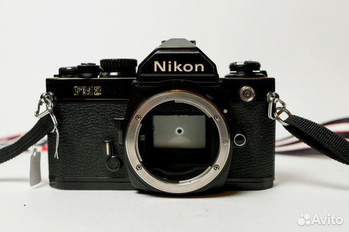 Nikon FM2 черный пленочный фотоаппарат с нюансом