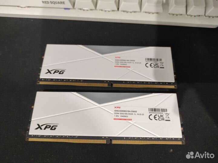 Оперативная память ddr4 8+8gb