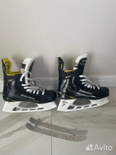 Хоккейные коньки bauer m4 размер 8.5 fit 2