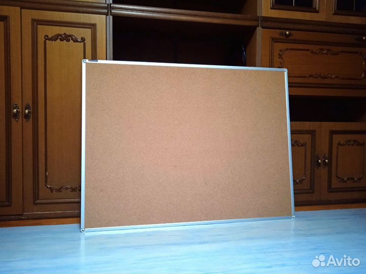 Огромная пробковая доска Brauberg (122 на 95)