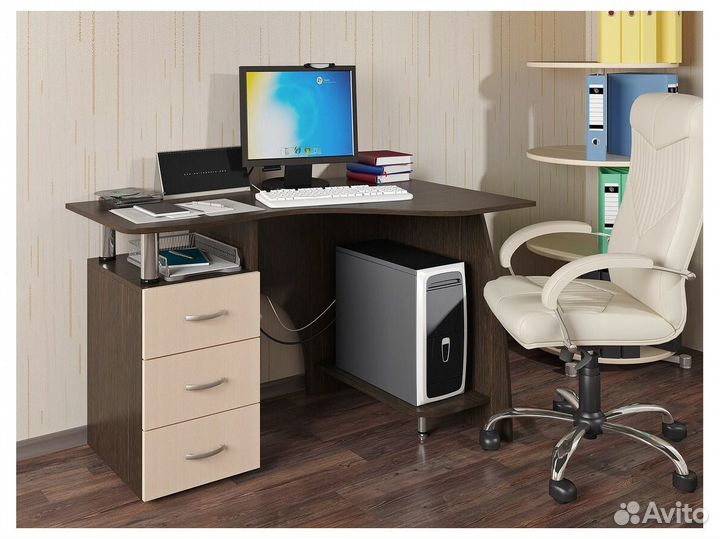 Стол компьютерный с подставкой Доставка бесплатная