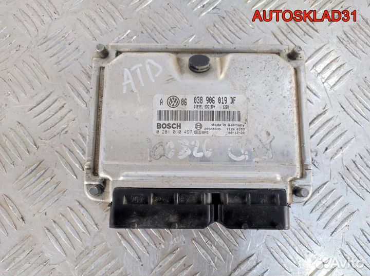 Блок эбу Volkswagen Golf 4 1,9 ATD 038906019DF