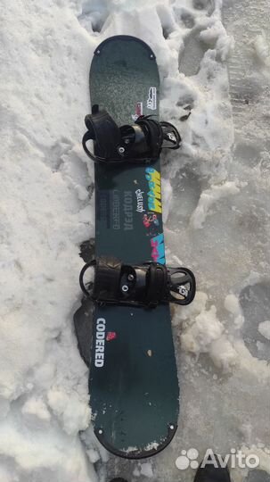 Сноуборд комплект 155 burton hate