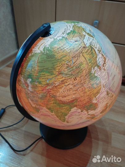 Глобус с подсветкой. Новый