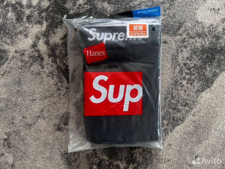Трусы supreme black