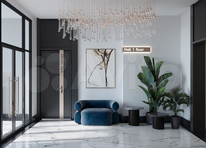 1-к. квартира, 48,6 м², 16/22 эт.