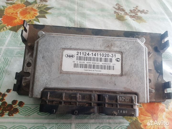 Блок управления двигателем ваз январь