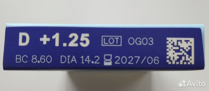 Мягкие контактные линзы adria