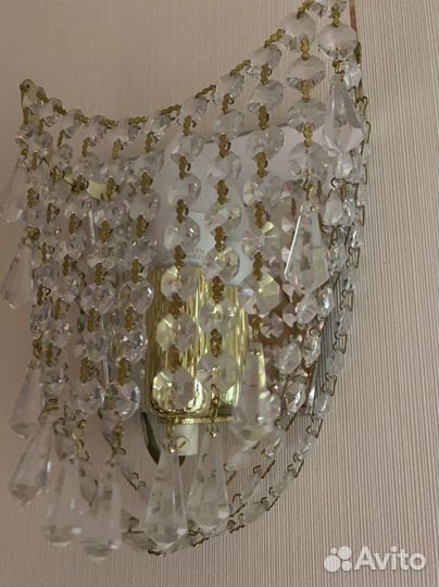Бра настенный хрусталь