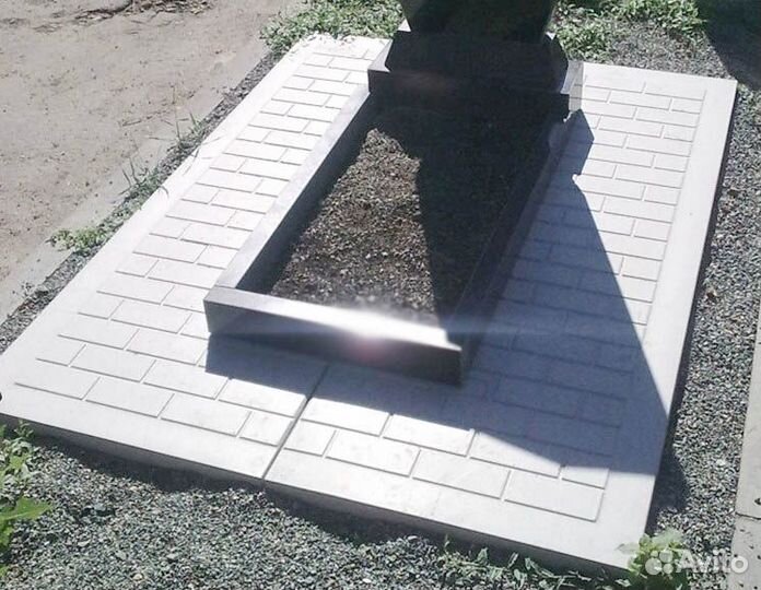 Ритуальные плиты мощения фундамент для памятников
