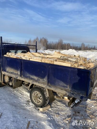 Дрова березовые колотые