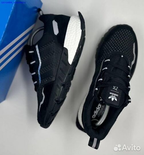 Кроссовки Adidas ZX 1000 Black (Арт.67827)