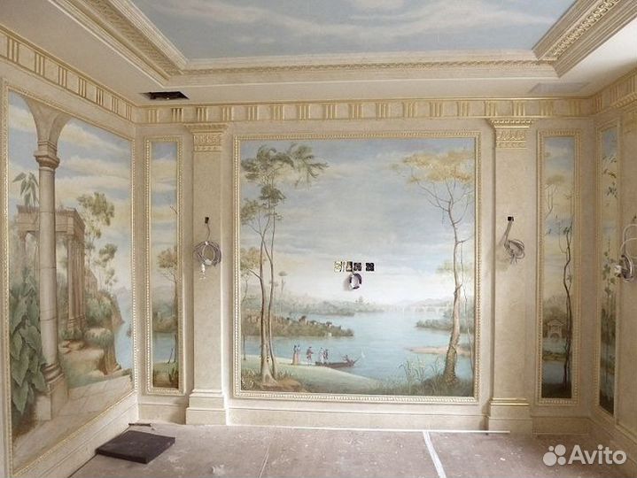 Художник роспись стен и потолков