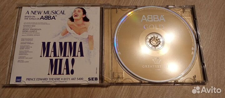 Abba Gold Greatest Hits компакт диск