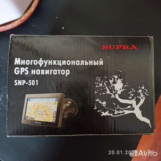Gps навигатор Supra SNP-501