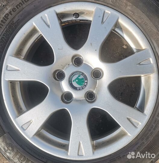 Оригинальные диски Skoda Octavia A5 R16