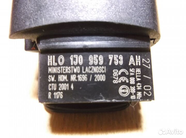 1J0 959 753 AH Volkswagen / Skoda / Seat 3 Button