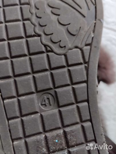 Полусапожки женские замшевые с мехом