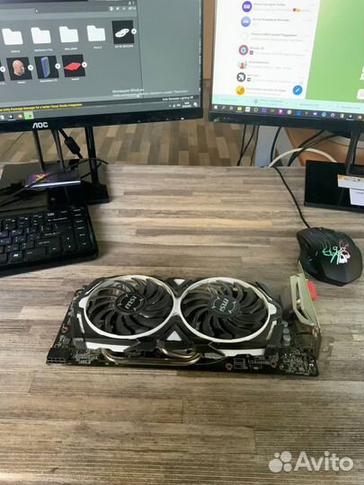 Видеокарта Radeon RX 580 8GB