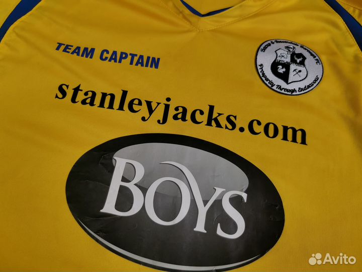 Футбольная майка Bacup Borough FC,England,Игровая