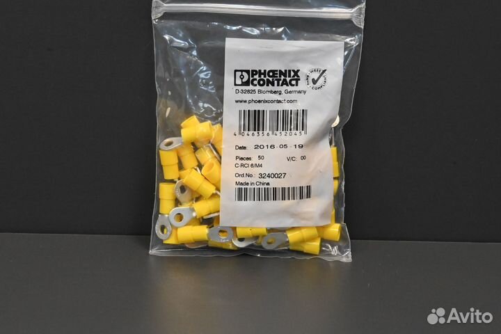Phoenix contact 3240027 C-RCI 6 M4 новый, 3100 шт