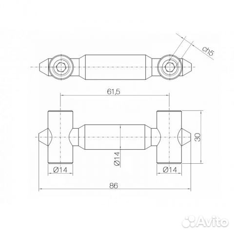 Стяжка для сборки дверей otlav JR 512