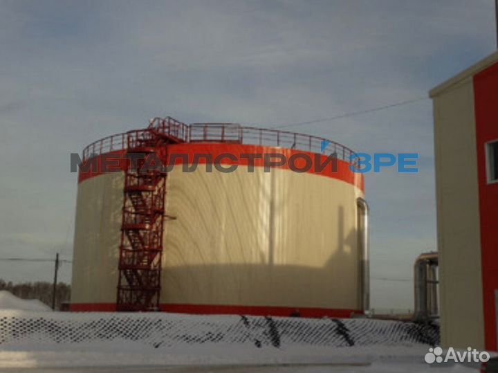 Бак аккумулятор для горячей воды 2000м3