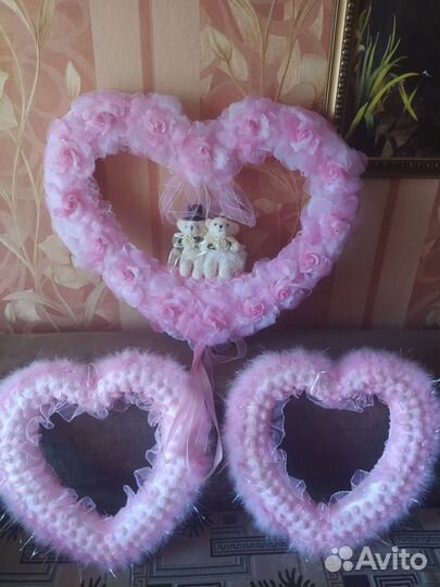 Украшение для авто свадебное,цена 2000 т